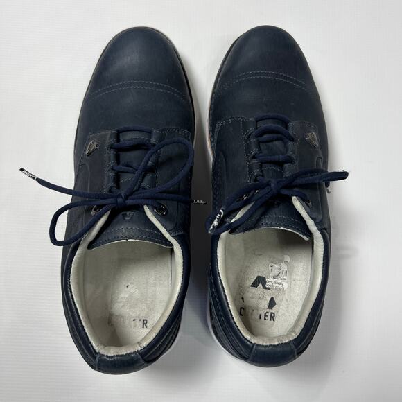 CUATER Travis Mathew Legend Golf Shoes SIZE 10 Black Sweet Spot Waterproof - Picture 9 of 16